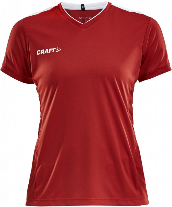 Craft - Progress Training Tee Woman - Rojo & blanco