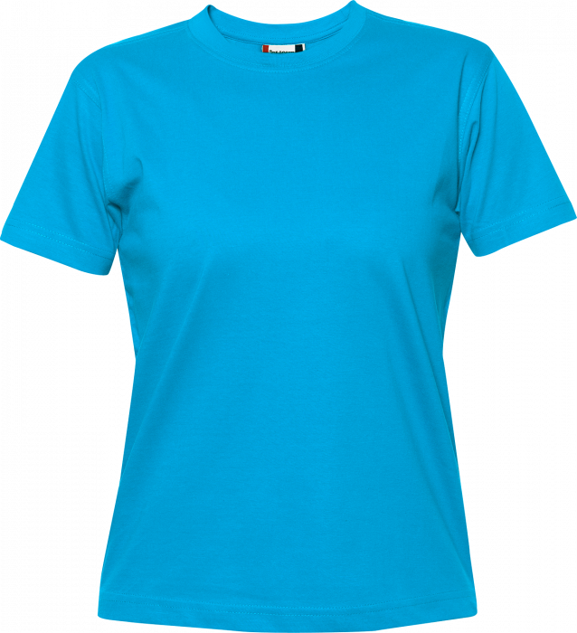 Clique - Premium-T Woman - Cyan