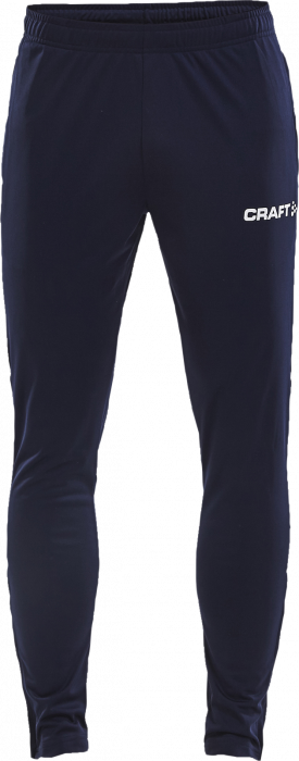 Craft - Progress Training Pant Junior - Bleu marine & blanc