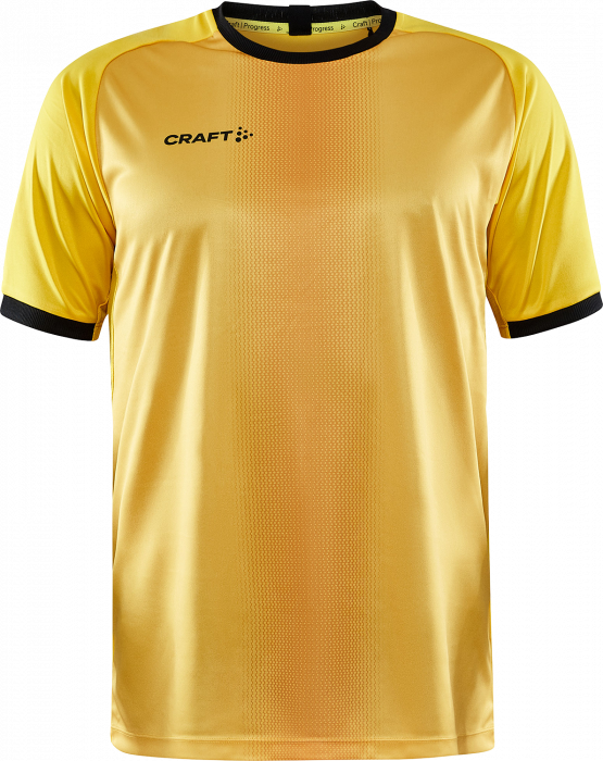 Craft - Progress 2.0 Graphic Jersey Men - Giallo & nero