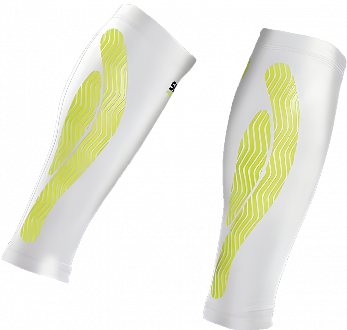 Select - Compression Calf - White & lime