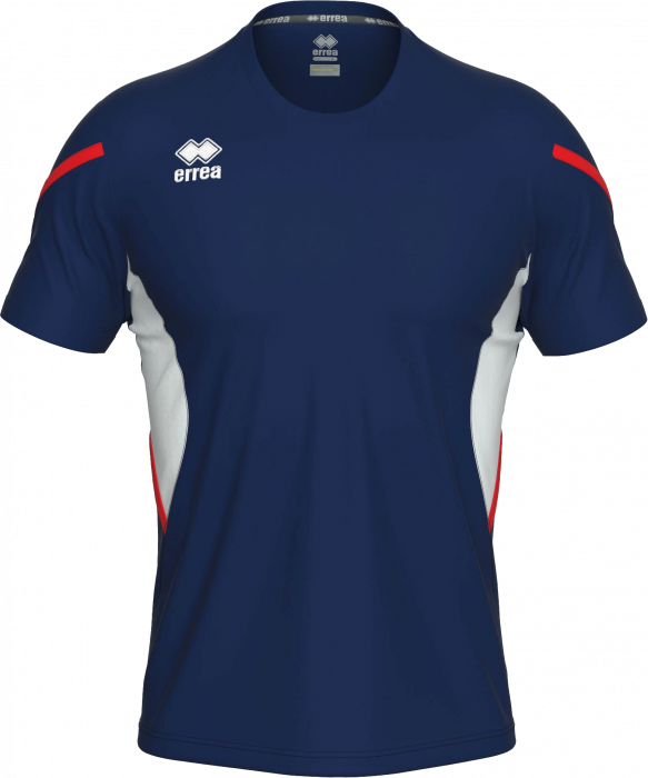 Errea - Curtis Player Jersey Jr - Navy Blue & rojo