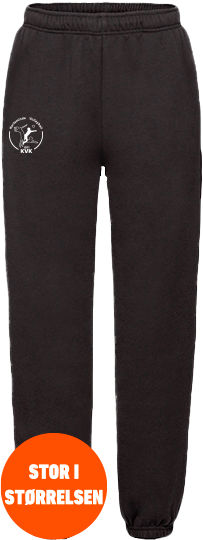 Fruit of the loom - Kerteminde Volleyball Sweatpants Kids - Noir