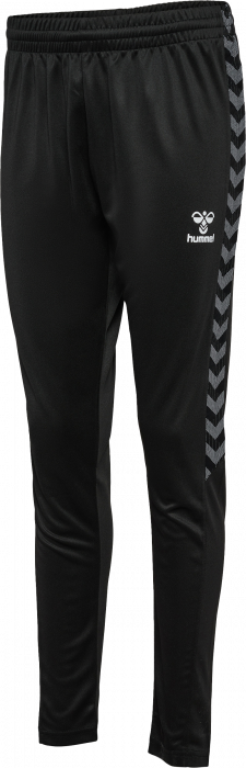 Hummel - Authentic Training Pants - Svart & vit