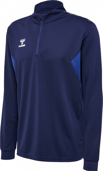 Hummel - Authentic Half Zip Sweatshirt - Marine