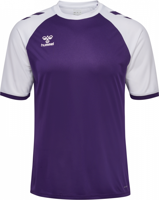 Hummel - Match League Jersey - Acai & white
