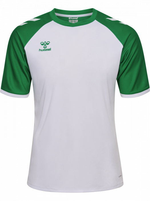 Hummel - Match League Jersey - White & jelly bean