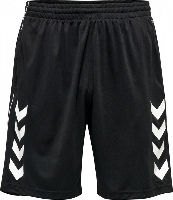 Hummel - Core Xk Poly Trainer Shorts - Schwarz