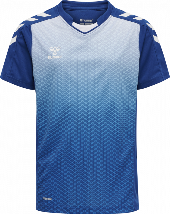 Hummel - Core Xk Sublimaiton Jersey Jr - True Blue & branco