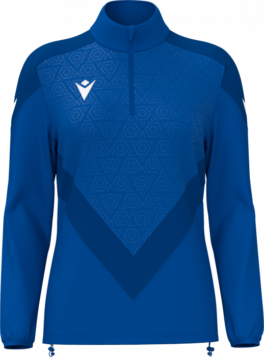 Macron - Anora Training Top W. Half-Zip Women - Royal Blue & dark royal blue