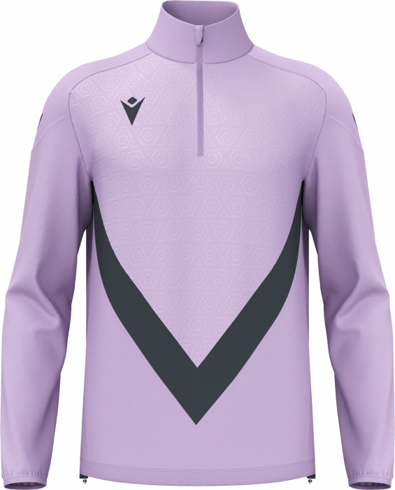 Macron - Anduin Training Top W. Half-Zip - Lilac & anthracite