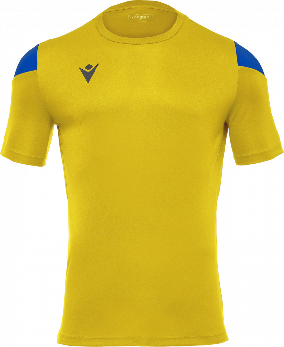 Macron - Polis Jersey - Yellow & royal blue