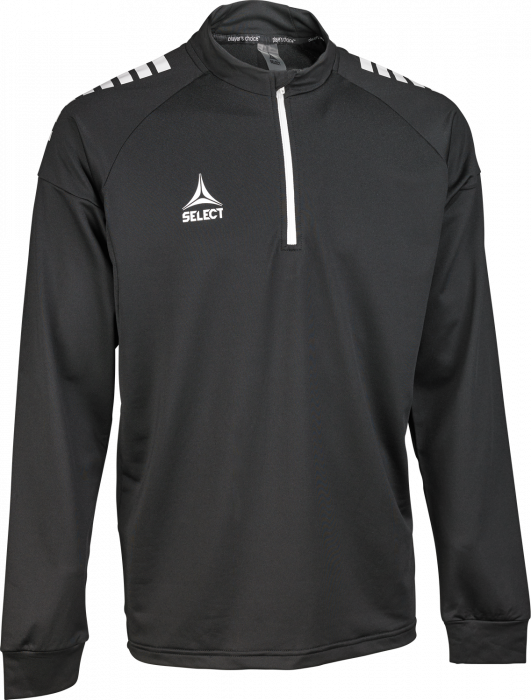 Select - Spain V25 Half-Zip Training Jacket - Nero & bianco