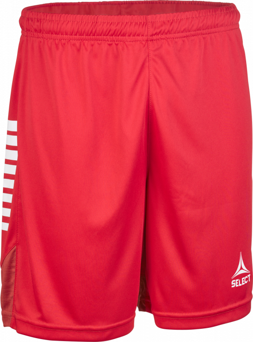 Select - Spain V25 Spillershorts - Rosso & bianco